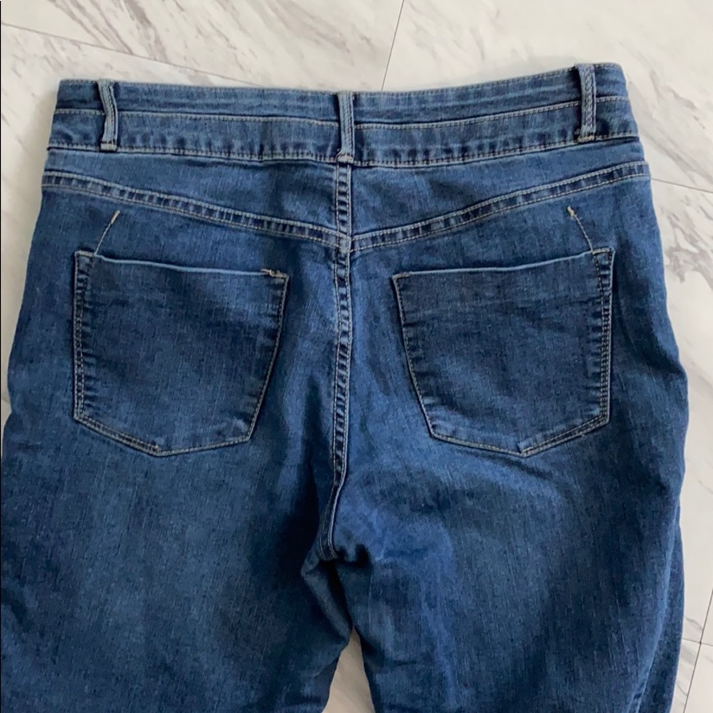 High Waist Medium Wash Skinny Jean - Picture 3 of 3